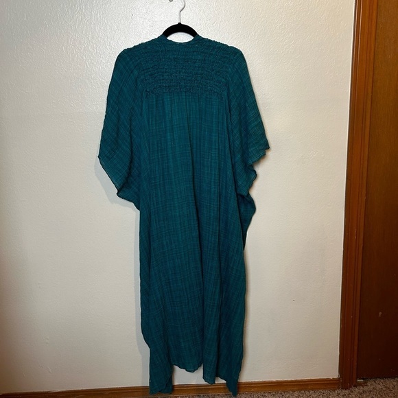 Free People One Angelica Light Weight Long Line Kimono Cardigan - Picture 6 of 8